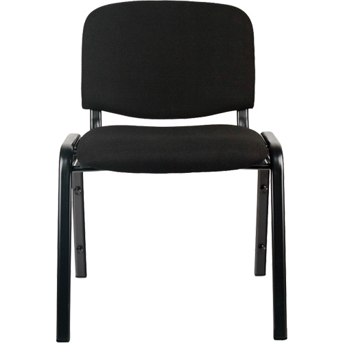 Stacking Chairs, Fabric, 32" High, 250 lbs. Capacity, Black PB Rental Co. Ltd.