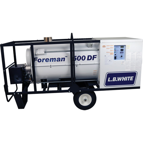 Radiateur portable &agrave; chauffage indirect Foreman 500, Chaleur radiante, Gaz naturel, 500000 BTU/H PB Rental Co. Ltd.