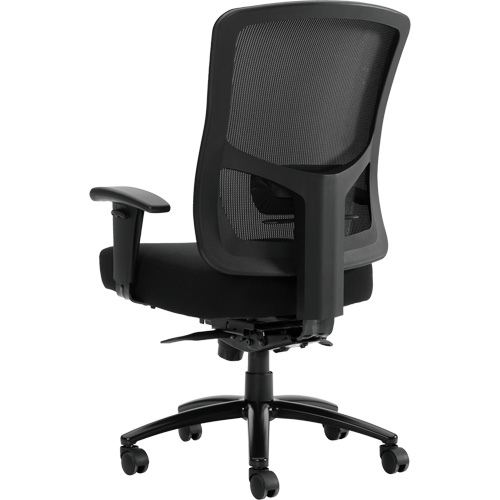 Raven 400 High-Back Heavy-Duty Synchro-Tilter, Mesh, Black, 400 lbs. Capacity PB Rental Co. Ltd.