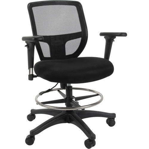 Tabouret de travail en maille, Mobile, Ajustable Hauteur, Capacit&eacute; 450 lb PB Rental Co. Ltd.