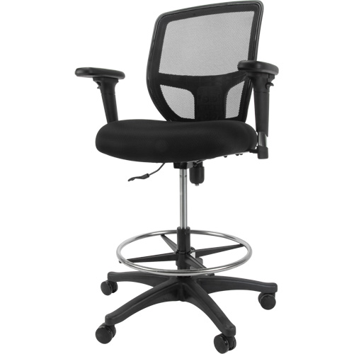 Tabouret de travail en maille, Mobile, Ajustable Hauteur, Capacit&eacute; 450 lb PB Rental Co. Ltd.