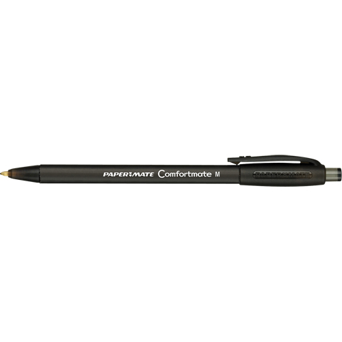 Stylo ComfortMate, Noir, 1 mm, R&eacute;tractable PB Rental Co. Ltd.