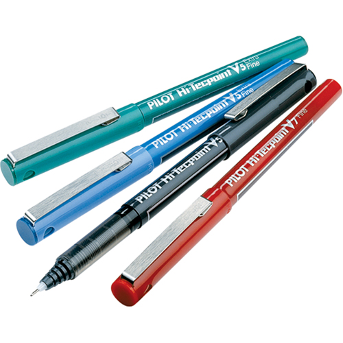 Ballpoint Pens - "Hi-Tecpoint V" Rolling Ballpoint Pens PB Rental Co. Ltd.