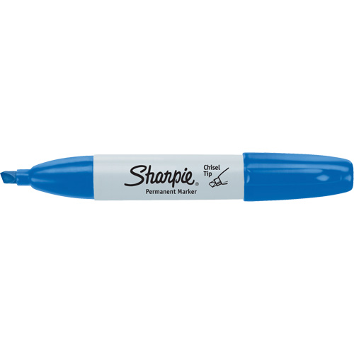 Permanent Marker, Blue, Chisel Tip PB Rental Co. Ltd.