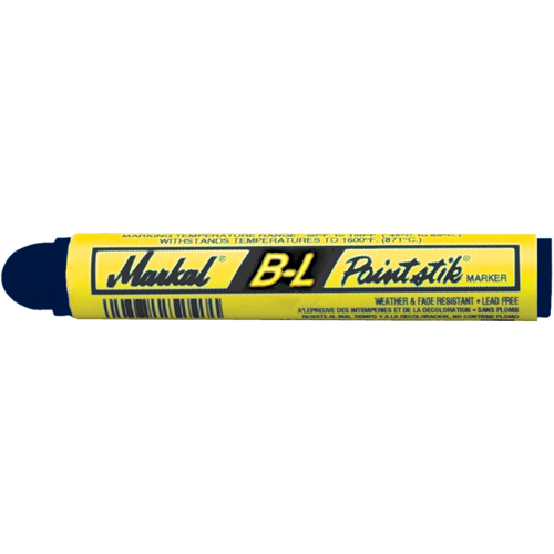 B&acirc;tons de peinture pour surfaces froides - B-L Painstik -50°F &agrave; 150°F, B&acirc;ton plein, Bleu PB Rental Co. Ltd.