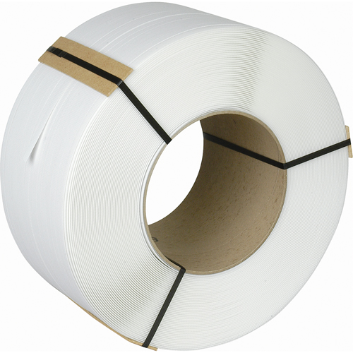 Strapping, Polypropylene, 1/2" W x 9900' L, White, Machine Grade PB Rental Co. Ltd.