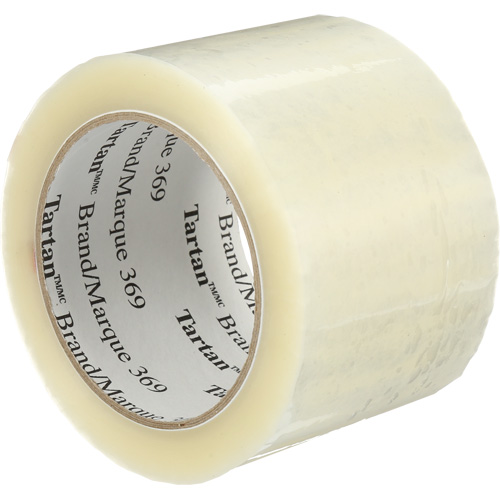 Ruban d'emballage Tartan, Adh&eacute;sif Thermofusible, 1,6 mil, 72 mm (3") x 100 m (330') PB Rental Co. Ltd.