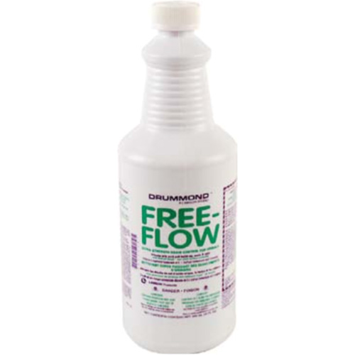 Produit d&eacute;bouchant et d&eacute;sodorisant pour les urinoirs Drummond Free Flow, 32 oz, Bouteille PB Rental Co. Ltd.