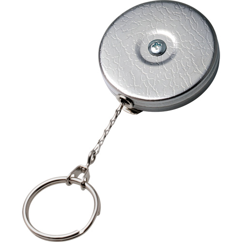 Original Series Retractable Keychain, Chrome, 24" Cable, Belt Clip Attachment PB Rental Co. Ltd.