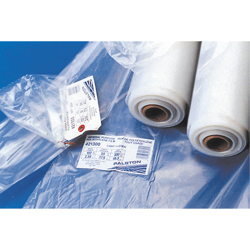 Poly Sheeting - Light Duty, 177' L, 8-1/2' W PB Rental Co. Ltd.