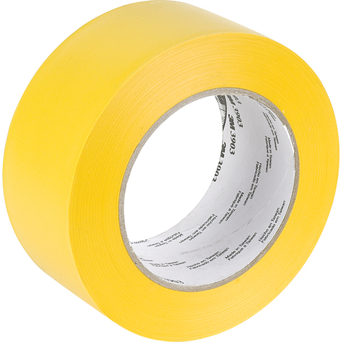 Rubans adh&eacute;sifs en vinyle 3903, 50 mm (2") la x 45,5 m (149,25') lo, 6,3 mils, Jaune PB Rental Co. Ltd.