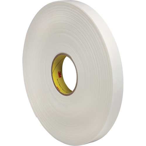 Ruban de mousse avec rev&ecirc;tement deux c&ocirc;t&eacute;s, 66 m (216') lo x 18 mm (3/4") la, 60 lb, Poly&eacute;thyl&egrave;ne PB Rental Co. Ltd.