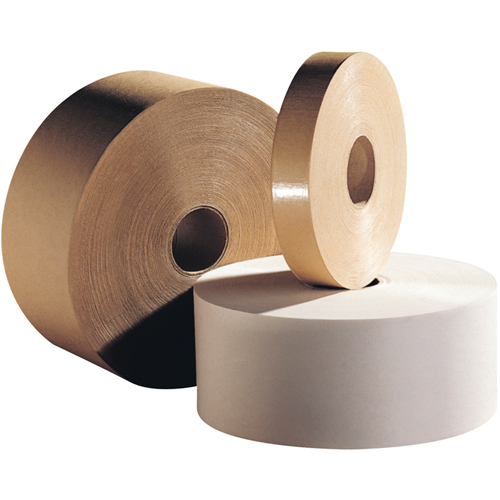 Gummed Tape - Standard Tapes, 75 mm (2-95/100") x 183 m (600'), Kraft PB Rental Co. Ltd.