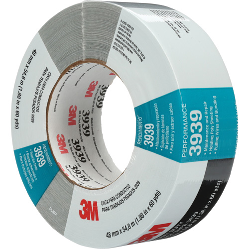3939 Duct Tape, 9 mils, Silver, 48 mm (2") x 55 m (180') PB Rental Co. Ltd.