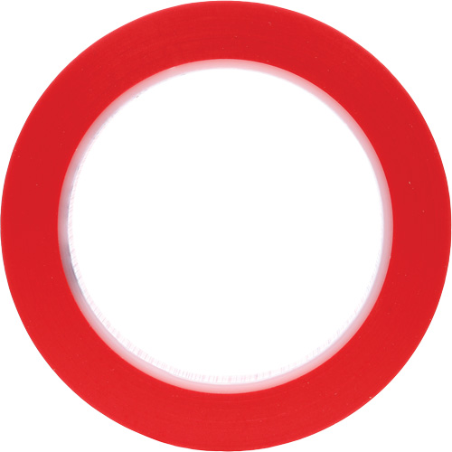 Ruban en vinyle 471, 12 mm (1/2") la x 32,9 m (108') lo, 5,3 mils, Rouge PB Rental Co. Ltd.