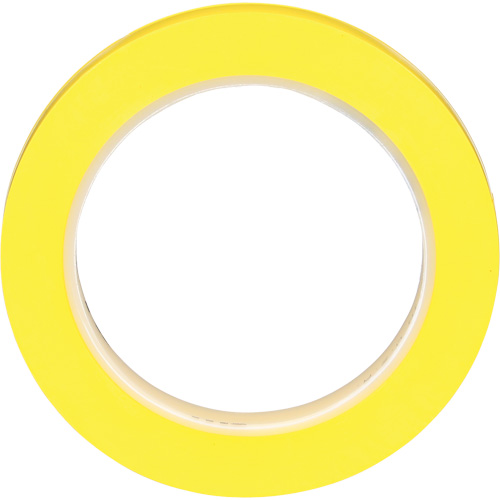 Ruban en vinyle 471, 12 mm (1/2") la x 32,9 m (108') lo, 5,3 mils, Jaune PB Rental Co. Ltd.