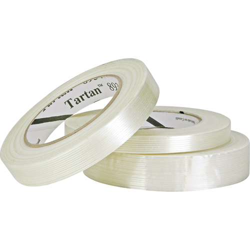 Rubans adh&eacute;sifs opaques 8934 Tartan, &eacute;paisseur 4 mils, 12 mm (1/2") x 55 m (180')  PB Rental Co. Ltd.