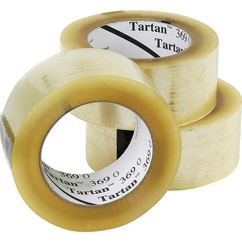 Tartan 369 Box Sealing Tape, Acrylic Adhesive, 1.6 mils, 48 mm (1-22/25") x 132 m (432') PB Rental Co. Ltd.
