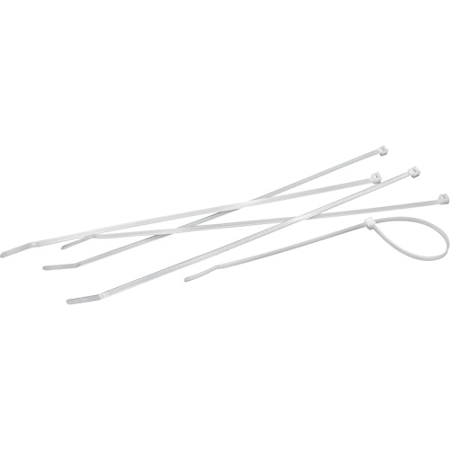 Attaches de c&acirc;bles, Longueur 4", R&eacute;sistance &agrave; la traction 18 lb, Naturel PB Rental Co. Ltd.