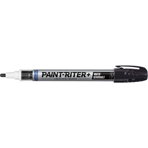 Marqueur &agrave; la peinture nettoyable &agrave; l'eau Paint-Riter+, Liquide, Noir PB Rental Co. Ltd.