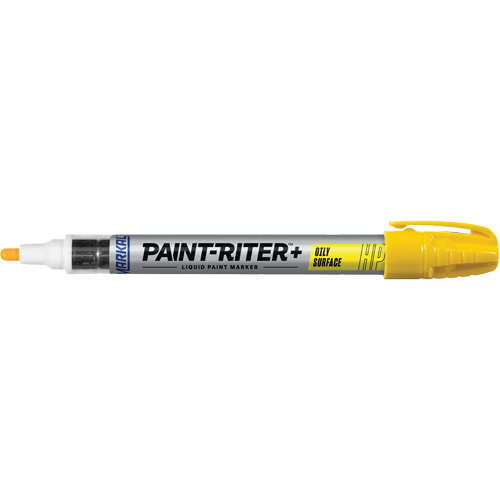 Marqueur pour surfaces huileuses Paint-Riter +, Liquide, Jaune PB Rental Co. Ltd.