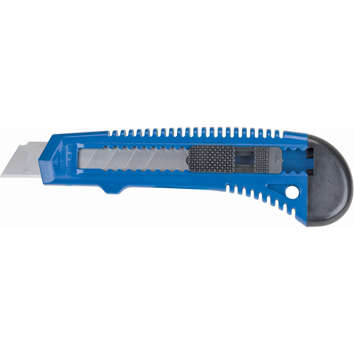 Couteau d'usage g&eacute;n&eacute;ral ATK700, 18 mm, Acier au carbone, Prise en Plastique PB Rental Co. Ltd.