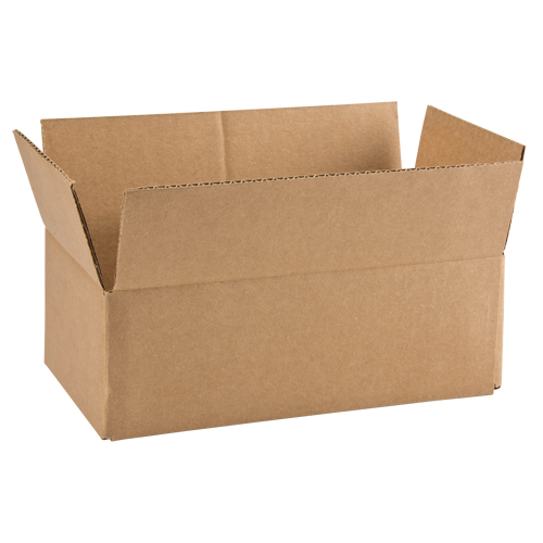 Boîte en carton ondul&eacute;, 12" lo x 6" la x 4" h, ondulations C PB Rental Co. Ltd.