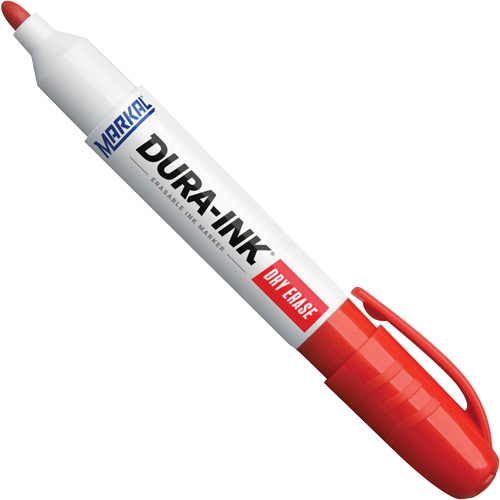 Dura-Ink&reg; Dry Erase Ink Markers, Red, Bullet Tip PB Rental Co. Ltd.