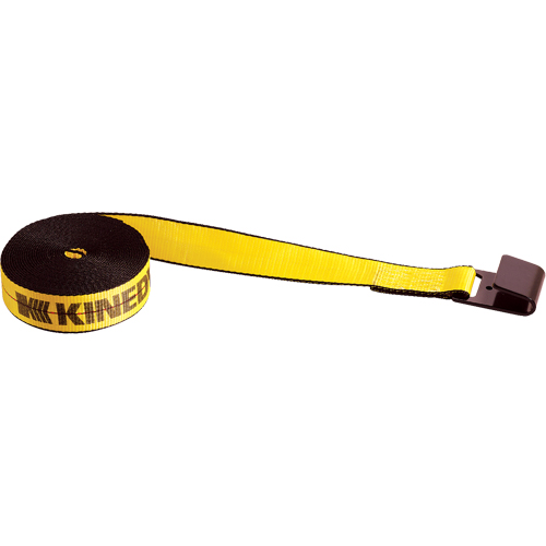 Tendeurs d'arrimage pour treuil, Crochet plat, 2" , 30' , Charge d'utilisation max. 3335 lb (1513 kg) PB Rental Co. Ltd.