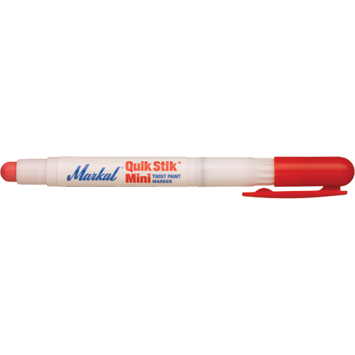 Mini marqueur de peinture Quik Stik, B&acirc;ton plein, Rouge PB Rental Co. Ltd.