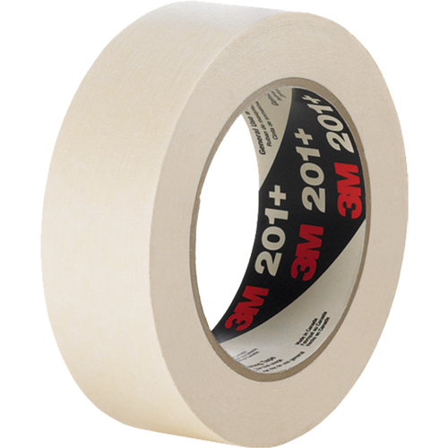 201+ General Use Masking Tape, 24 mm (1") x 55 m (180'), Tan PB Rental Co. Ltd.