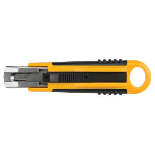 Couteau autor&eacute;tractable ATK1000, 18 mm, Acier au carbone, Prise en Plastique PB Rental Co. Ltd.