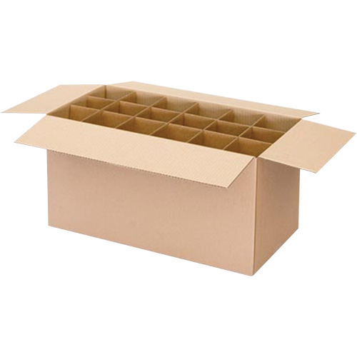 Boîte d'exp&eacute;dition pour cannettes a&eacute;rosols, 12-1/4" lo x 9-3/16" la x 10-5/16" h, ondulations C PB Rental Co. Ltd.