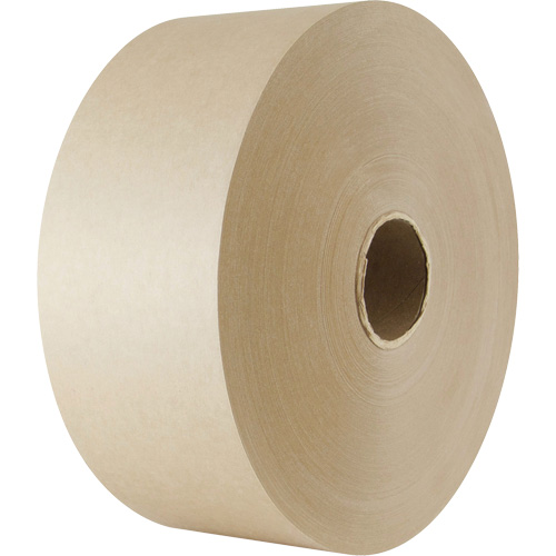 Water-Activated Paper Tape, 102 mm (4") x 183 m (600'), Kraft PB Rental Co. Ltd.