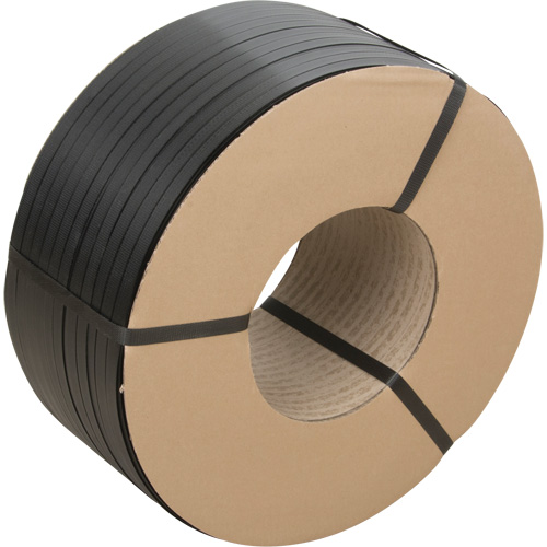 Strapping, Polypropylene, 5/8" W x 6000' L, Black, Manual Grade PB Rental Co. Ltd.
