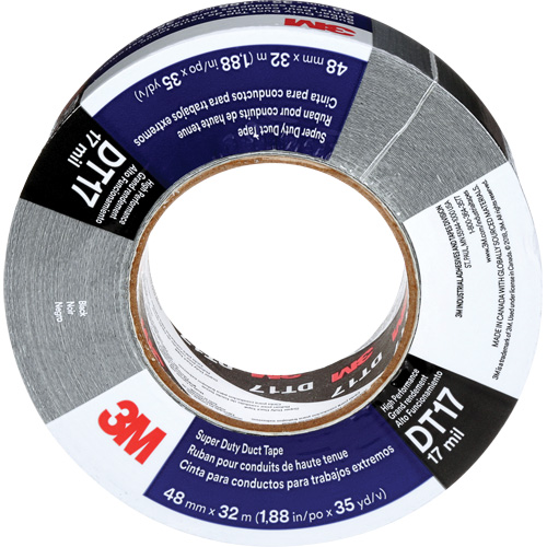 Ruban adh&eacute;sif super robuste DT17, 17 mils, Noir, 48 mm (2") x 32 m (105') PB Rental Co. Ltd.