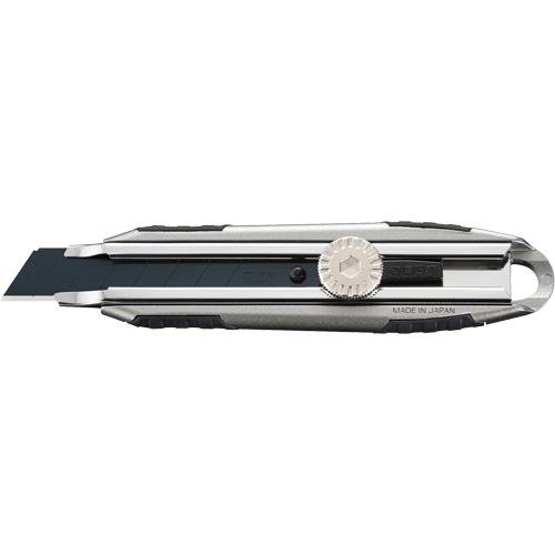 Knife with Ratchet Lock, 18 mm, Carbon Steel, Heavy-Duty, Aluminum Handle PB Rental Co. Ltd.