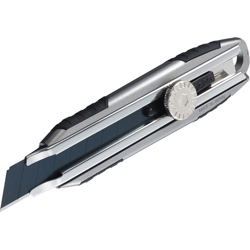 Knife with Ratchet Lock, 18 mm, Carbon Steel, Heavy-Duty, Aluminum Handle PB Rental Co. Ltd.