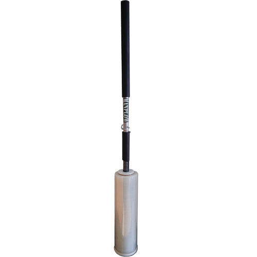 Distributeur de film &eacute;tirable &agrave; poign&eacute;e longue, Convient aux rouleaux 12"-18" PB Rental Co. Ltd.