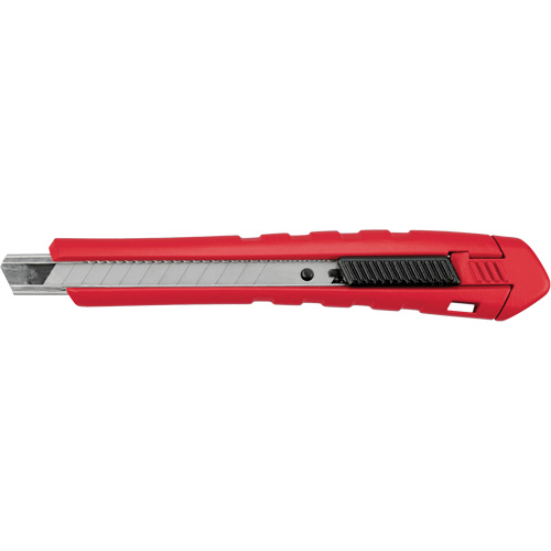 Snap-Off Knife, 9 mm, Carbide, Rubber/Polypropylene Handle PB Rental Co. Ltd.