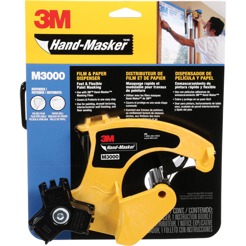 Distributrice Hand Masker, Robuste, Convient au ruban de largeur de 51 mm (2") PB Rental Co. Ltd.