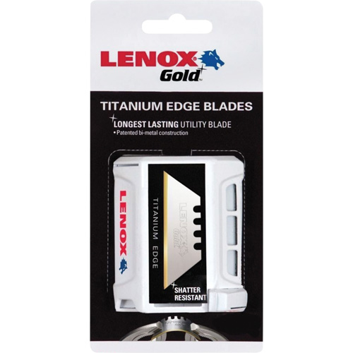 Lenox Gold&reg; Utility Knife Blades, Single Style PB Rental Co. Ltd.