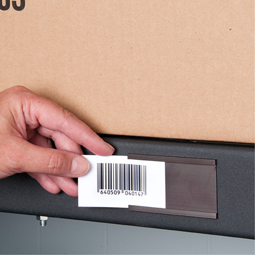 Card Holder, Magnetic, 600" L x 2" W PB Rental Co. Ltd.