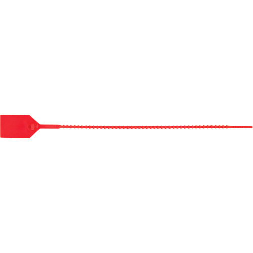 Standard-Duty Security Seal, 12", Plastic, Plastic Seal PB Rental Co. Ltd.