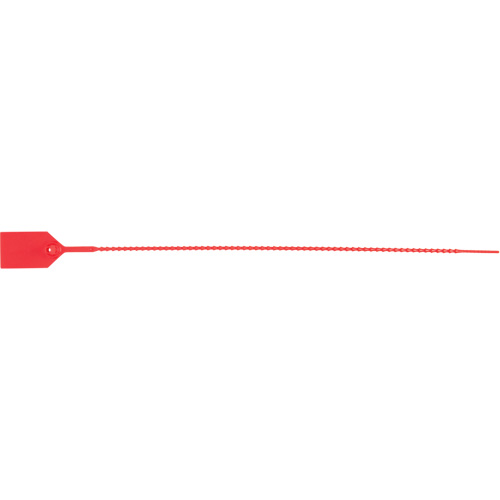 Standard-Duty Security Seal, 15", Plastic, Plastic Seal PB Rental Co. Ltd.