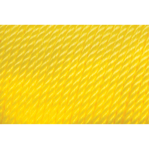 1/4" Braided Yellow Rope, Polypropylene, 1300' PB Rental Co. Ltd.