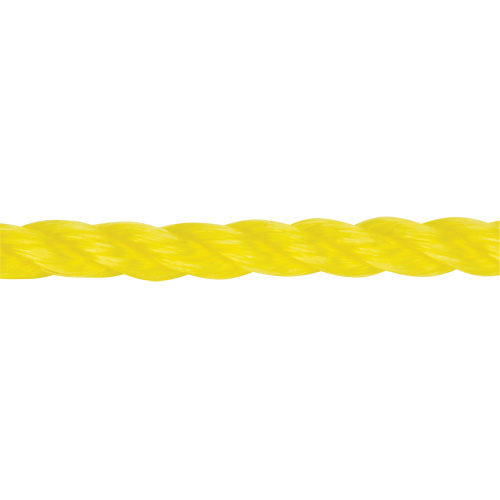 3/8" Braided Yellow Rope, Polypropylene, 630' PB Rental Co. Ltd.