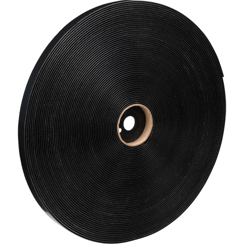 Attache r&eacute;utilisable Dual Lock, Boucle et crochet, 50 vg x 1", Adh&eacute;sif, Noir PB Rental Co. Ltd.