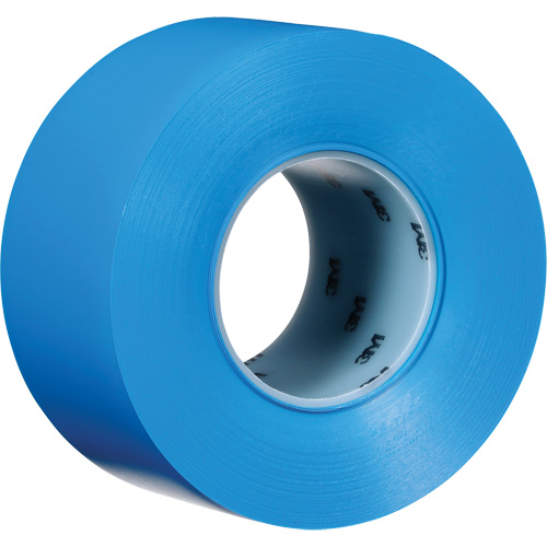 Durable Floor Marking Tape 971, 3" x 108', Vinyl, Blue PB Rental Co. Ltd.