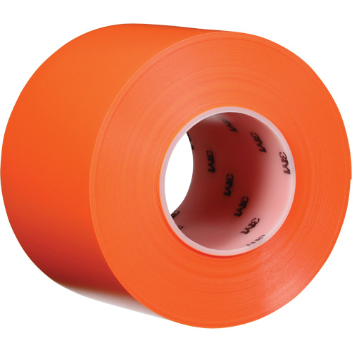 Durable Floor Marking Tape 971, 4" x 108', Vinyl, Orange PB Rental Co. Ltd.